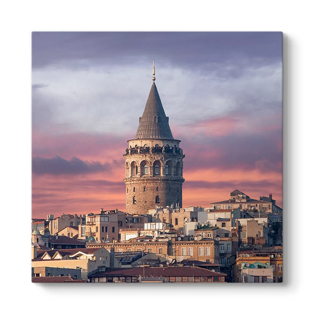 Hezarfen Ahmed Çelebi Galata Tablosu - Model 3